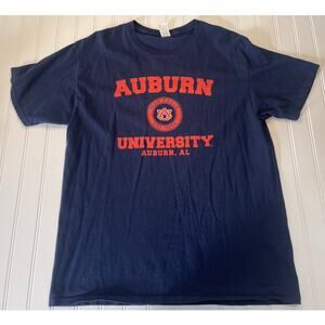 Auburn University Short Sleeve Crewneck T Shirt - Size Adult Unisex Large